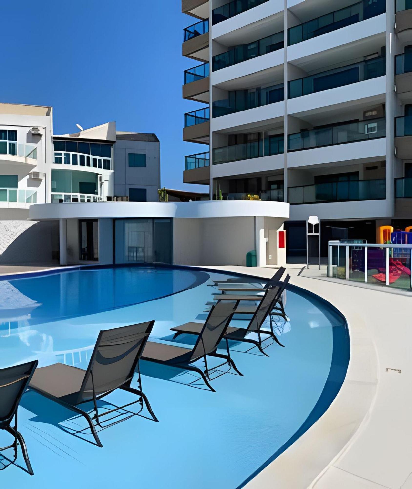Apartamentos De 2 Quartos Com Piscina Na Praia Dos Anjos アハイアウ・ド・カボ エクステリア 写真